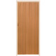 Porte accordéon pliante pvc salle de bain extensible coulissante largeur 80 cm - Couleur au choix Chêne-brun