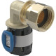 Coude raccord 90° FlowFit avec écrou de serrage - DN 15 - Ø 20 mm x G 1/2'' - GEBERIT - 620.688.00.1 