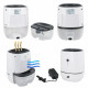 Déshumidificateur électrique absorbeur d'humidité       blanc 