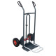 Diables DBA poignées à garde bavette mixte 350 kg - Type de roues au choix 