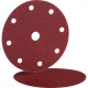 Disque abrasif papier auto-agrippant BW 115 Velours 8 trous - Ø 125 mm Gr. 80 - HERMES ABRASIFS - 6065475 