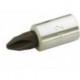 Douille tournevis monobloc 1/4 phillips ph3v 