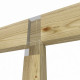 Vis à bois structurelle tête plate dimensions au choix 