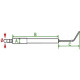 Électrode spécifique bg300 lon25 - bentone ahr : 11905101 