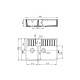 Évier Céramique Timbre D'office 2 Bacs Country Blanc 90 cm 