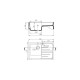 Evier timbre d'office grand siecle anthracite 