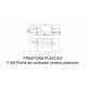 Profil de ventilation PVC pour lambris sous-face FSF2543 L.3 m (3ml/pack) 