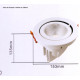 Downlight spot led cob 30w 90 rond orientable - couleur eclairage au choix 