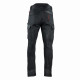 Pantalon stretch FACOM Runner Noir/Gris/Rouge Taille 40 - FXWW1001E-40 