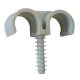 Fixation de gaines et tubes ING FIXATION Fix-ring double - Ø 28 mm - Boîte de 50 - A301900 