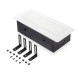 Multiconnecteur Atom 26 A+C pour bureau, EU, Acier et Plastique et Zamak, couleur au choix 