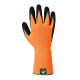 Gant grip portwest haute visibilité mousse de latex - Coloris et tailles au choix Orange