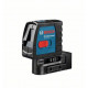 Laser lignes BOSCH GLL 2-15 avec support BM3 en Coffret - 0601063702                       