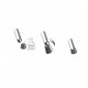 Gpi - lot de 8 embouts enveloppant ø 16 mm anti-dérapants spécial chaises à pieds tubulaires 