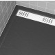 Grille linéaire en aluminium 69.5x11x0.2cm pour receveur - GRID LINE - MOON Aurlane - Couleur au choix 
