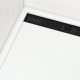 Grille linéaire en aluminium 79.5x11x0.2cm pour receveur - GRID LINE - MOON Aurlane - Couleur au choix 
