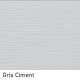 Palette de 69,89m² de clin de bardage PVC coloris clairs massif à joint carré Fortex Clic 180 pin brossé x120 (soit à partir de 42.43€ HT le m²) Gris-ciment