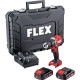 Visseuse à percussion sans fil - 18V - Coffret + 2 batteries + chargeur - FLEX - 519057 