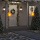 Lumières de Noël avec piquets 3 pcs LED pliable 57 cm - Couleur au choix 
