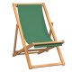 Chaise de terrasse teck 56 x 105 x 96 cm - Couleur au choix Vert