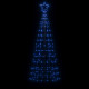 Arbre de Noël lumineux avec piquets 220 LED - Couleur d'éclairage et hauteur au choix Bleu