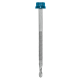 Vis autoperceuse ETANCO Zacrospiral - Ø 6.3x90 mm - Tête hexagonale 12 - Sachet de 100 - Ral 7006 - 551910064 