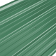vidaXL Panneau de toiture en métal vert 12 pcs 129 x 45 cm 