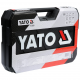 YATO Kit de clés à cliquet 109 pièces YT-38891 