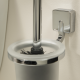 Tiger Brosse de toilette en métal chromé Impuls 11x15,3 cm 387530346 