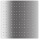 vidaXL Tête de douche plongeante carrée en acier inoxydable 30x30 cm 