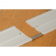 wolfcraft Wolfcraft Ensemble d'extension de rail guidage Aluminium 115 x 22 cm 