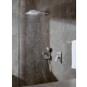 Douche de tête raindance e 300 x 300 mm 1 jet avec bras de douche chromé 