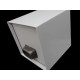 Boite à eau alu 400x400x400 - RAL 7036 Gris Platine 