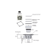 Isotanche classic pro nf  diam 50 - grille target carree  - dimensions et sorties aux choix 