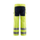 Pantalon artisan haute-visibilité stretch poches 15851811 - Couleur et taille au choix jaune fluo-noir
