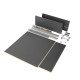 Kit de tiroir Vertex hauteur 178 mm - Dimensions et coloris au choix Gris anthracite