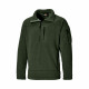 Veste polaire dickies brookton col camionneur - Taille et coloris au choix Vert