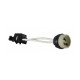 Kit spot led GU10 COB 4 watt (eq. 40 watt) - Support blanc - Couleur eclairage - Blanc froid, Type Support - Carré orientable 84mm 