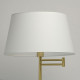 Lampadaire doré megapolis 1 ampoule 150 cm 