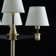 Lampadaire laiton neoclassic 4 ampoules 155 cm 