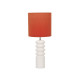 Lampe bubble, céramique, blanc, sans abat-jour 