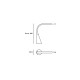 Lampe de table décorative stol led 12 ampoules 