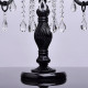 Lampe de table noire classic 4 ampoules 63 cm 
