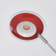 Lampe de table rouge techno 1 ampoule 47 cm 