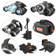 Lampe frontale rechargeable 3 leds 