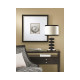 Lampe onyx black, sans abat-jour 