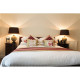 Lampe osiris, porcelaine, sans abat-jour 