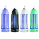 Lampe piege anti moustique et insectes plein air violet laqué - décharge électrique 1000v - champ action 20 m2 