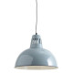 Lampe suspension vintage en métal laqué - Coloris au choix Vert-Gris