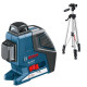 Laser croix GLL 2-80 P + Trépied BT 150 BOSCH Professional - 0601063205  